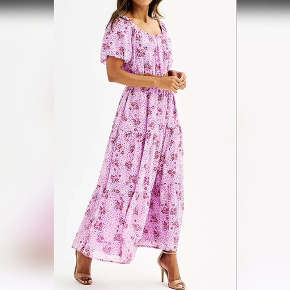 Draper James Dresses & Skirts - Draper James RSVP Floral Maxi Dress Size L